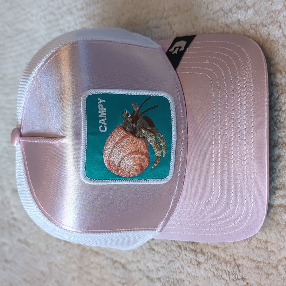 Goorin Bros Campy Hermit Crab Animal Farm Snapback Trucker Hat
